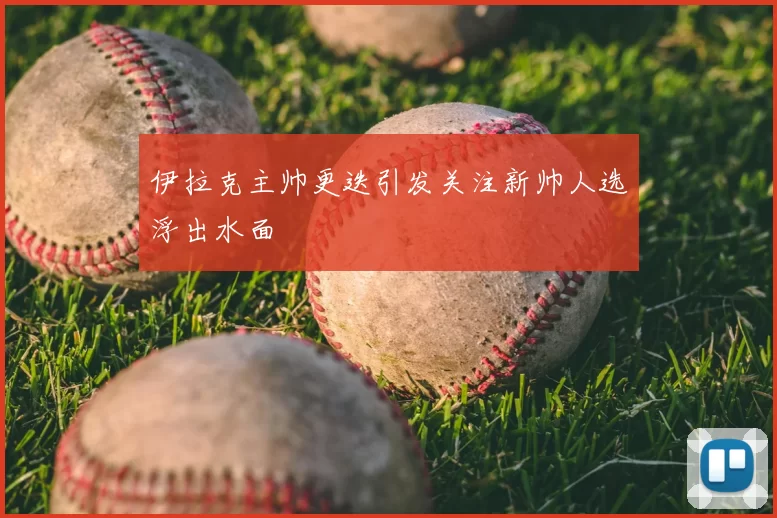 伊拉克主帅更迭引发关注新帅人选浮出水面